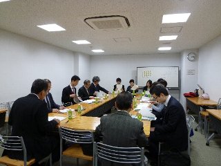 会議中の写真